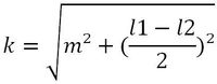Formel für Kantenlänge eines Pyramidenstumpfes