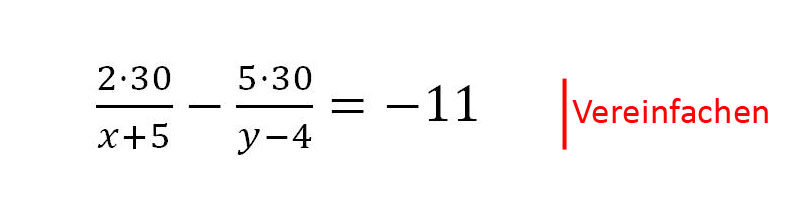 Bild 2 für Bruchgleichung mit mehreren Variablen