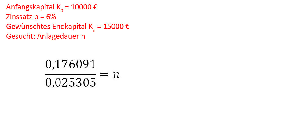 Bild 7 für Logarithmus Beispiel