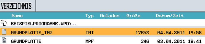 Sicherungsdatei