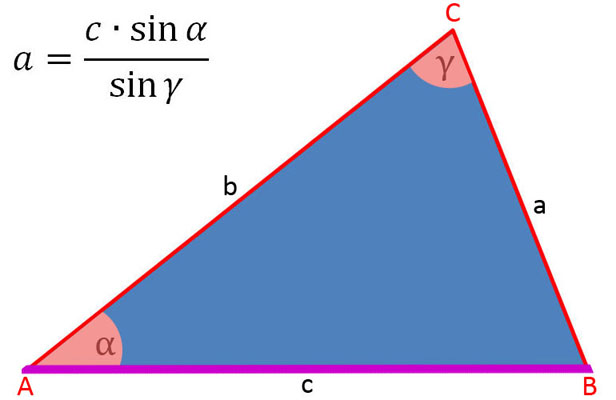 Dreieck berechnen Bild 2