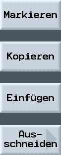 Schaltflächen zum Kopieren und Einfügen Schaltflächen zum Kopieren und Einfügen
